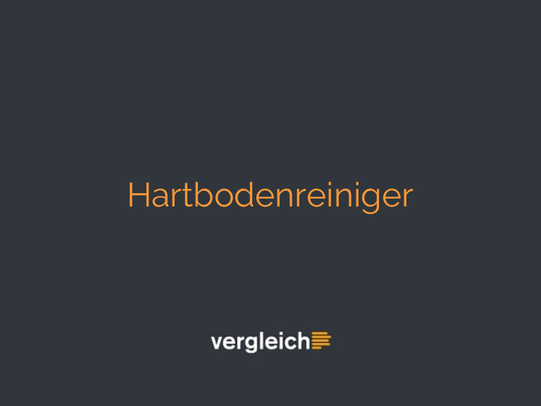 Hartbodenreiniger