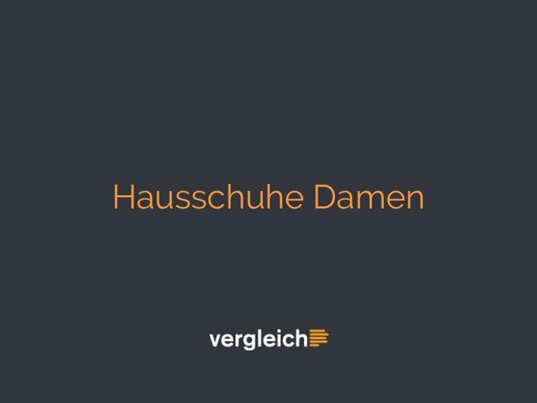 Hausschuhe Damen