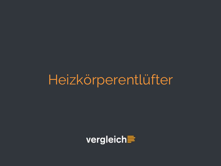 Heizkörperentlüfter