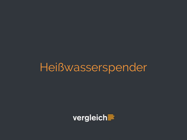 Heißwasserspender