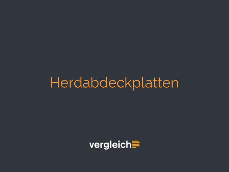 Herdabdeckplatten