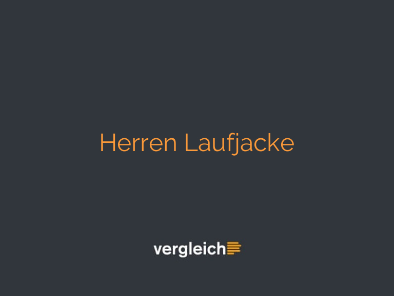 Herren Laufjacke
