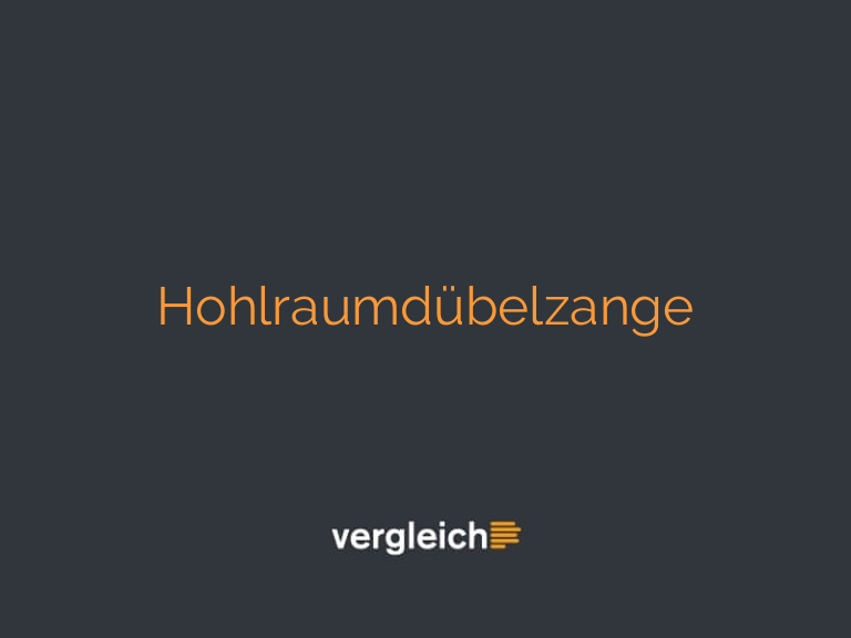 Hohlraumdübelzange
