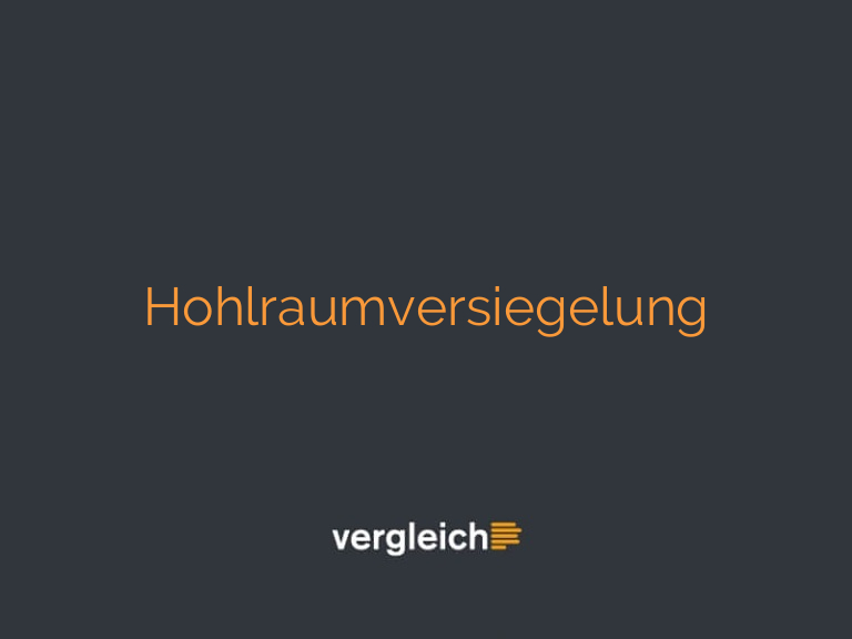 Hohlraumversiegelung
