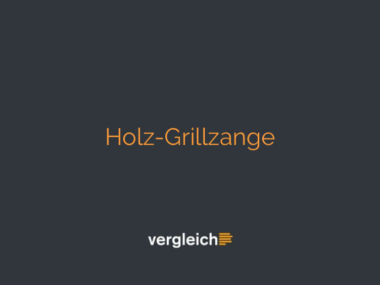 Holz-Grillzange
