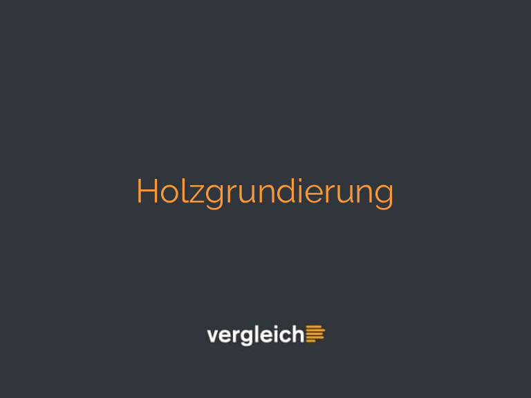 Holzgrundierung