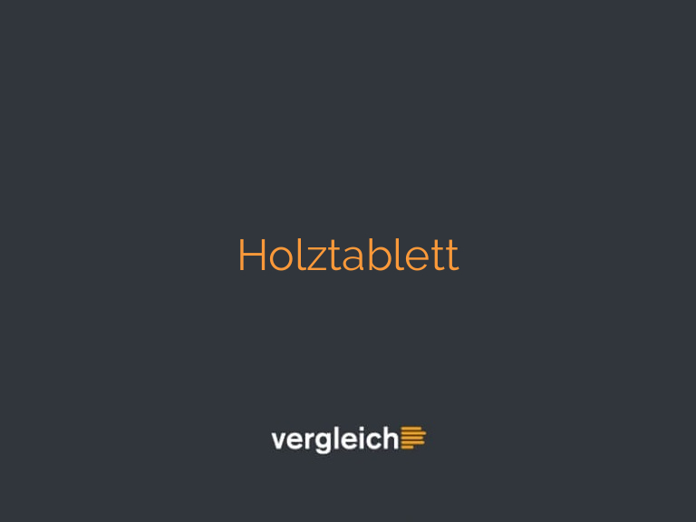 Holztablett