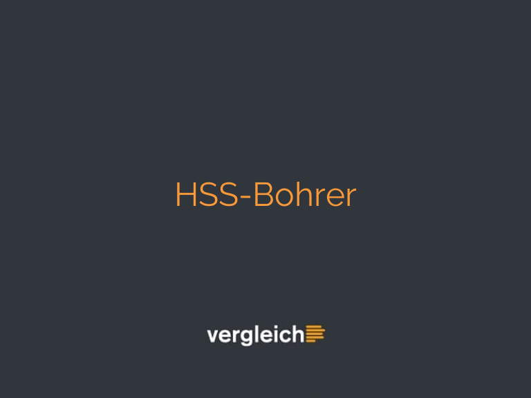 HSS-Bohrer