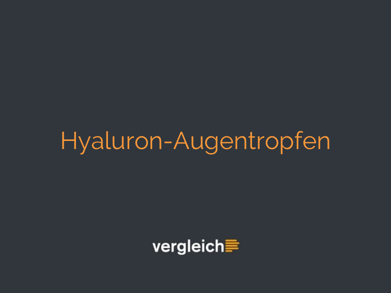Hyaluron-Augentropfen