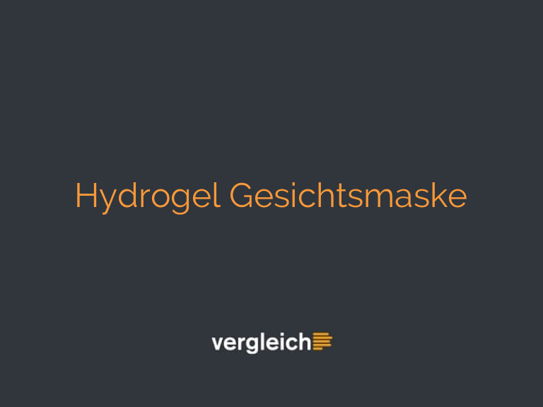 Hydrogel Gesichtsmaske