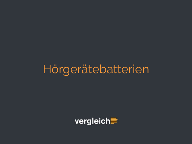 Hörgerätebatterien