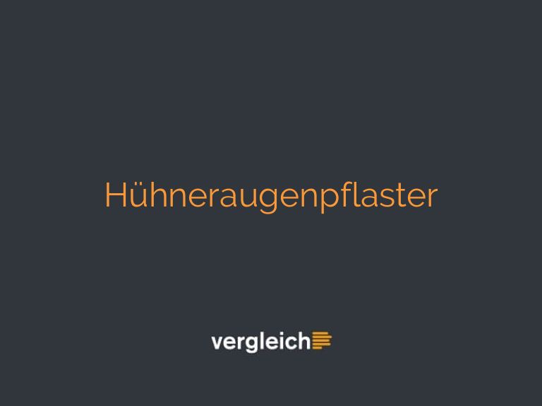 Hühneraugenpflaster
