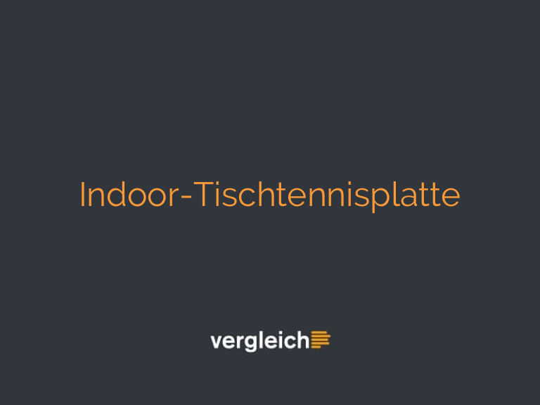 Indoor-Tischtennisplatte
