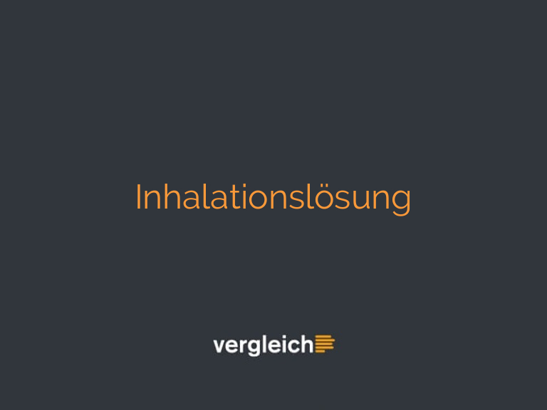 Inhalationslösung