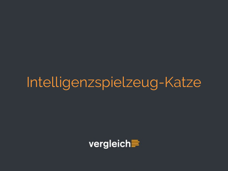 Intelligenzspielzeug-Katze