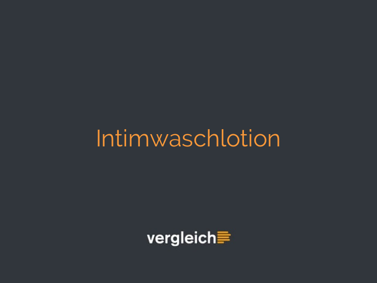 Intimwaschlotion