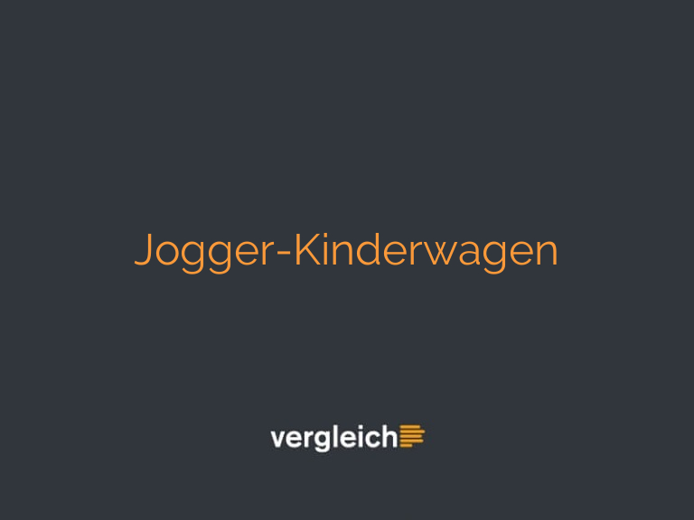 Jogger-Kinderwagen