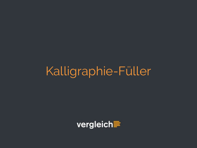 Kalligraphie-Füller