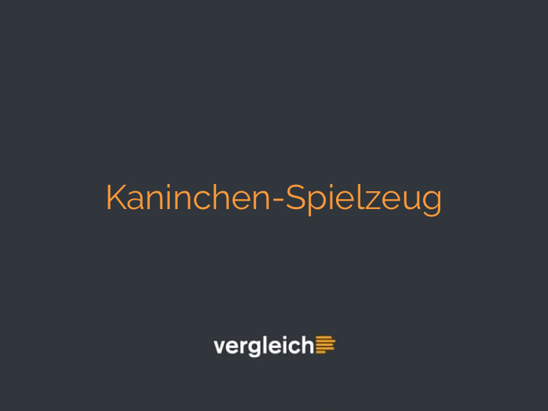 Kaninchen-Spielzeug