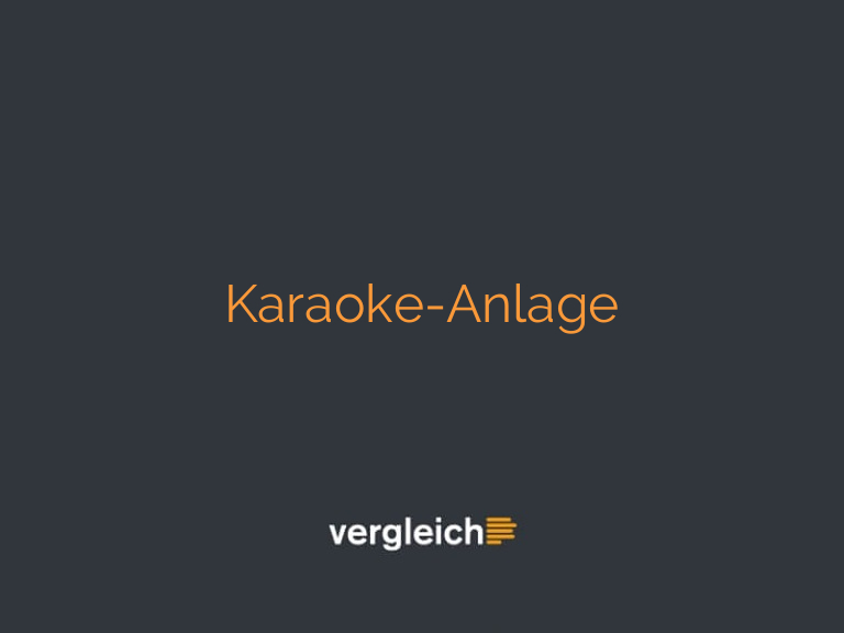 Karaoke-Anlage