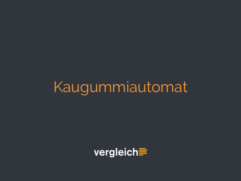 Kaugummiautomat