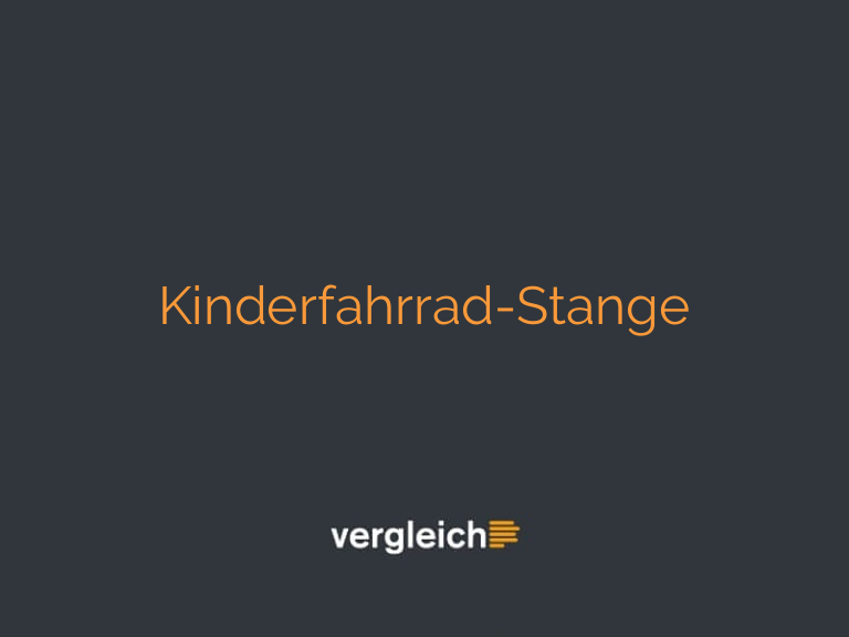 Kinderfahrrad-Stange