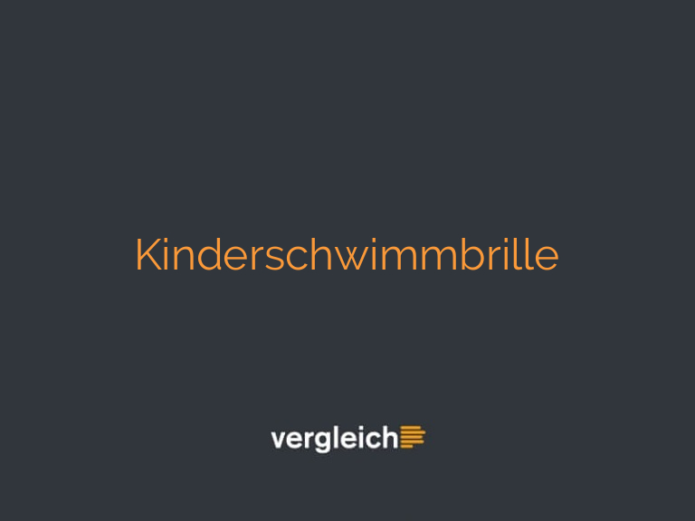 Kinderschwimmbrille