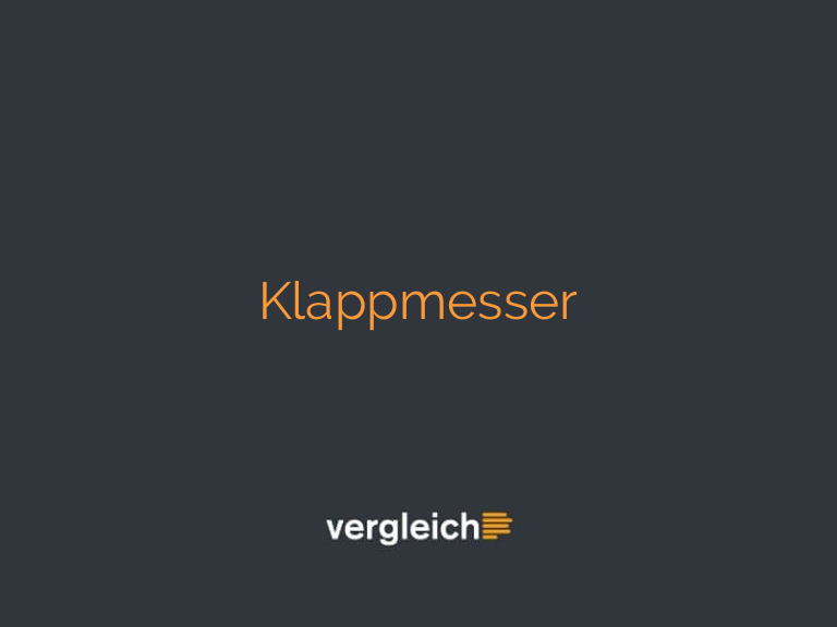 Klappmesser