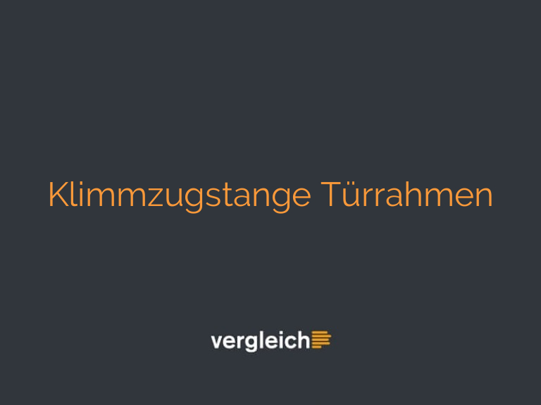 Klimmzugstange Türrahmen