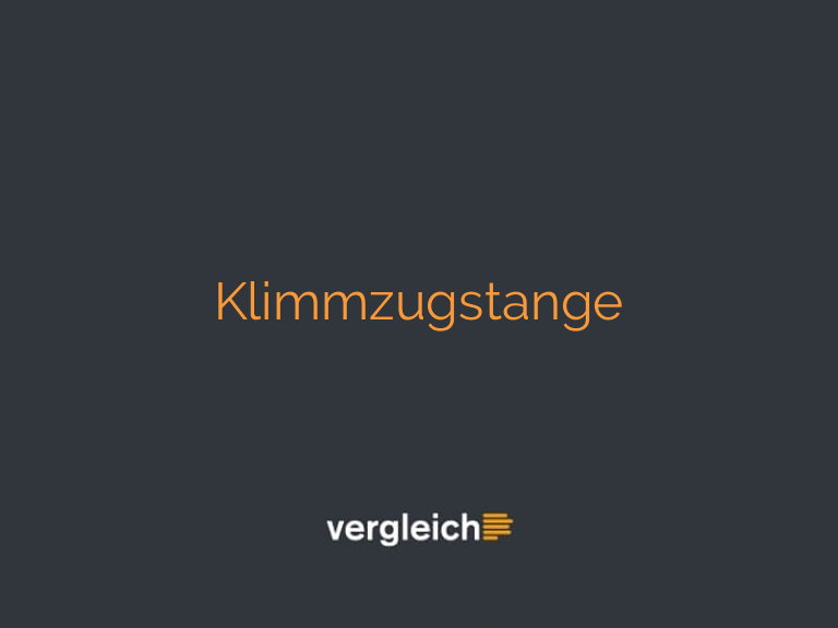Klimmzugstange