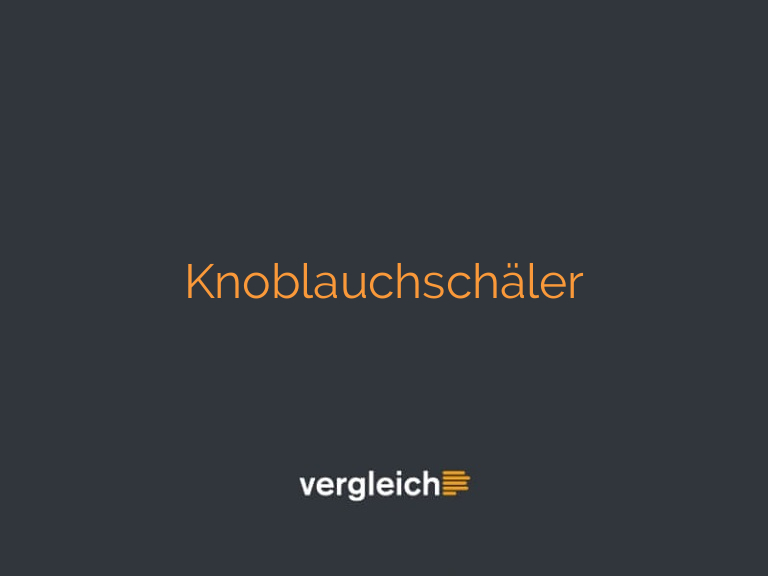 Knoblauchschäler