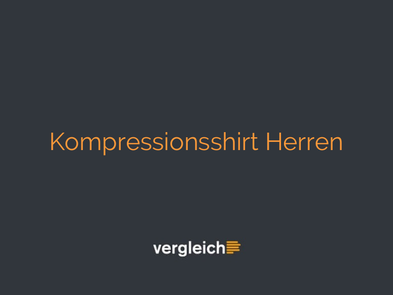 Kompressionsshirt Herren