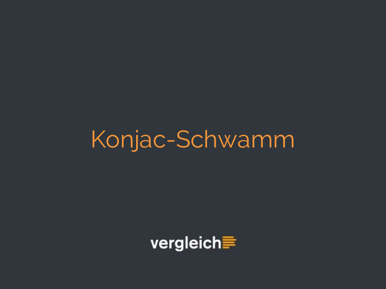 Konjac-Schwamm