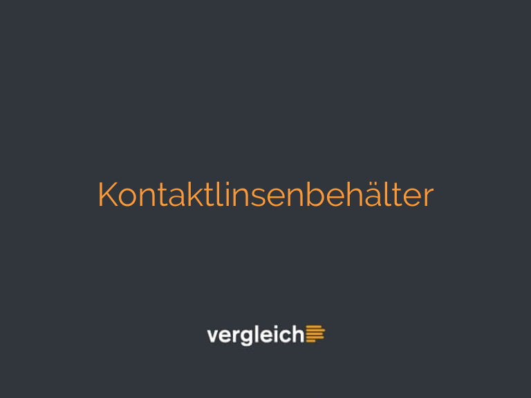 Kontaktlinsenbehälter