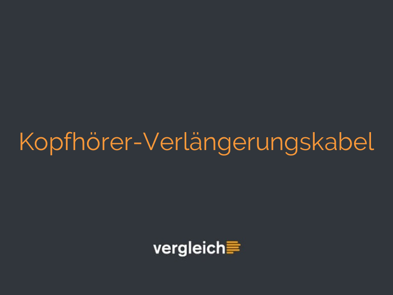 Kopfhörer-Verlängerungskabel