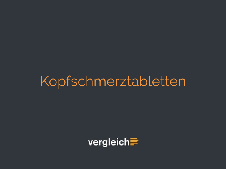 Kopfschmerztabletten