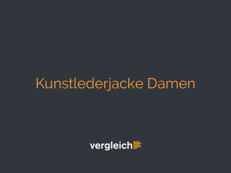 Kunstlederjacke Damen