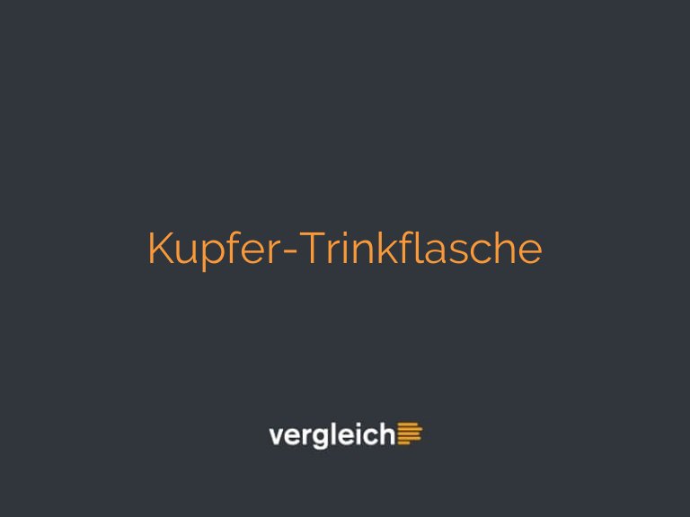 Kupfer-Trinkflasche
