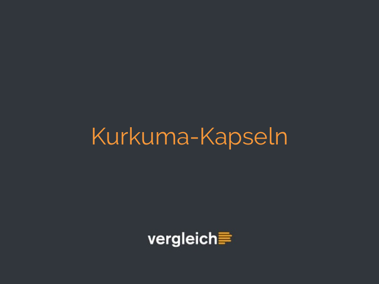 Kurkuma-Kapseln