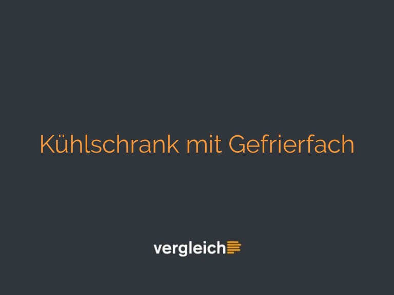 Kühlschrank mit Gefrierfach