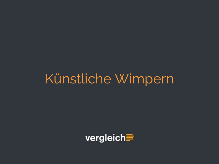 Künstliche Wimpern
