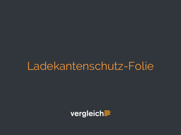 Ladekantenschutz-Folie