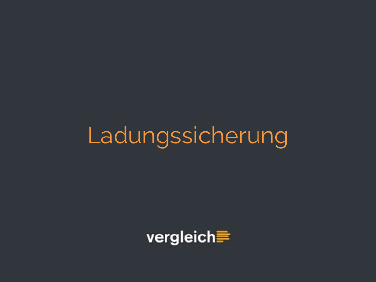Ladungssicherung