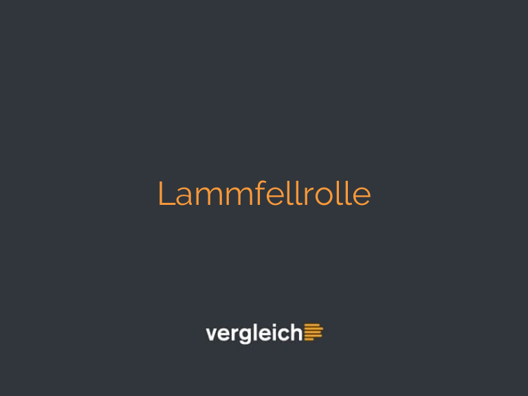 Lammfellrolle