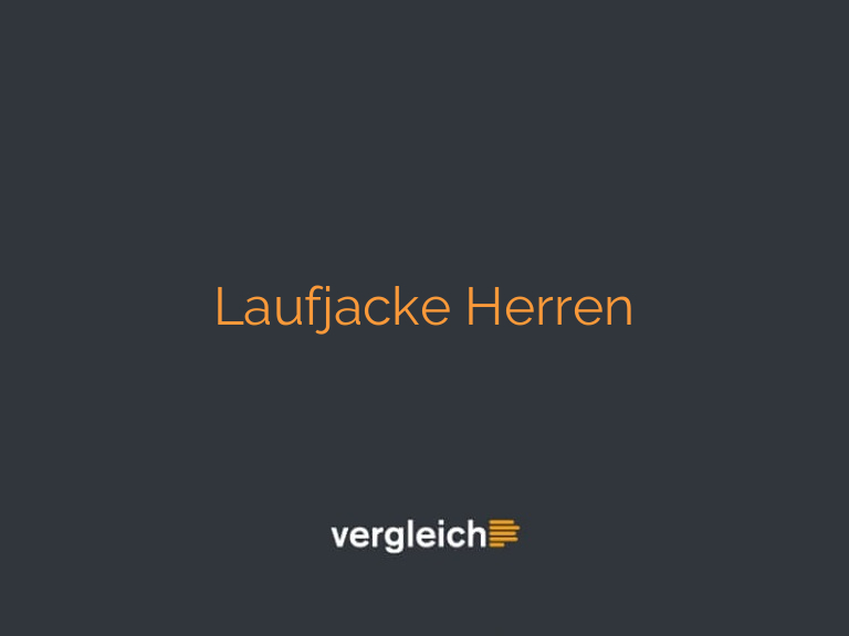 Laufjacke Herren