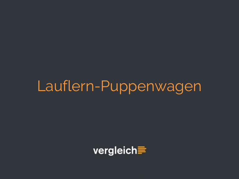 Lauflern-Puppenwagen