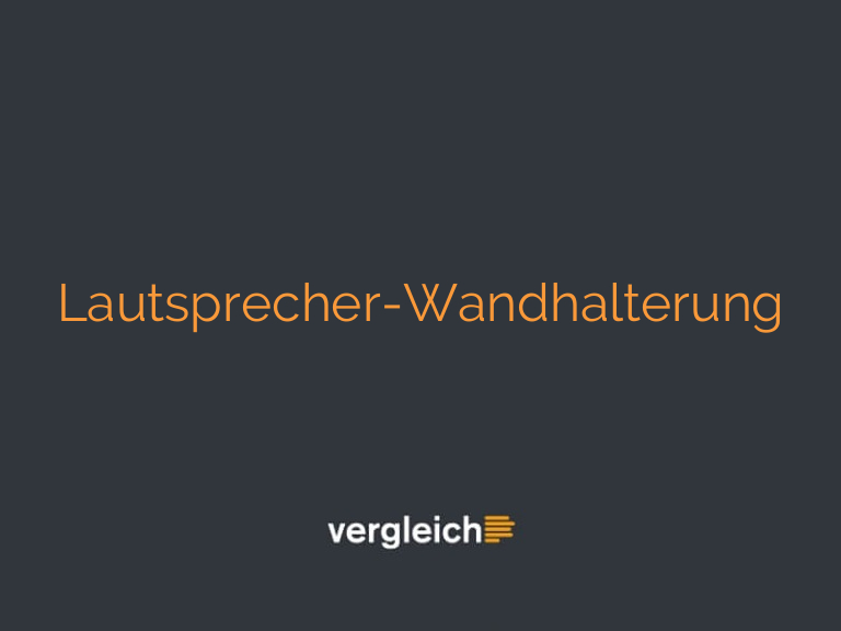 Lautsprecher-Wandhalterung