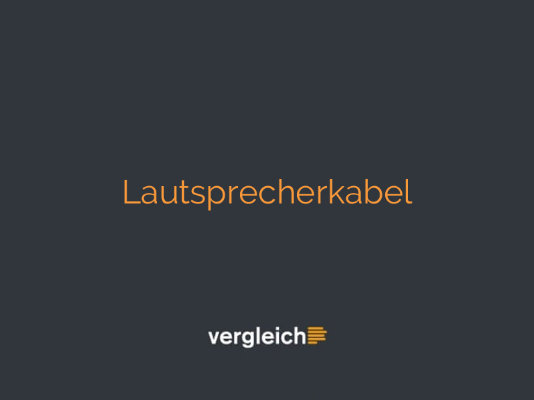 Lautsprecherkabel