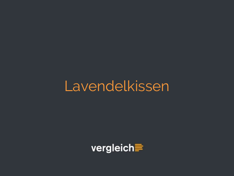 Lavendelkissen