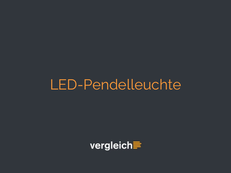 LED-Pendelleuchte